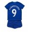 Billige Chelsea Aubameyang #9 Hjemmebanetrøje Børn 2022-23 Kort ærmer (+ bukser)