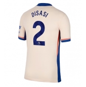 Billige Chelsea Axel Disasi #2 Udebanetrøje 2024-25 Kort ærmer