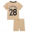 Billige Chelsea Cesar Azpilicueta #28 Tredje trøje Børn 2022-23 Kort ærmer (+ bukser)