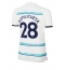 Billige Chelsea Cesar Azpilicueta #28 Udebanetrøje Dame 2022-23 Kort ærmer