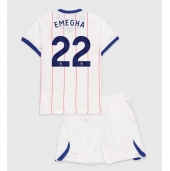 Billige Chelsea Emmanuel Emegha #22 Tredje trøje Børn 2026-27 Kort ærmer (+ bukser)