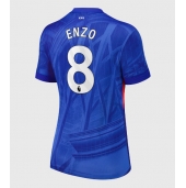 Billige Chelsea Enzo Fernandez #8 Hjemmebanetrøje Dame 2025-26 Kort ærmer