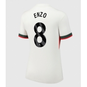Billige Chelsea Enzo Fernandez #8 Udebanetrøje Dame 2025-26 Kort ærmer