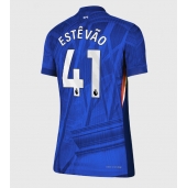 Billige Chelsea Estevao Willian #41 Hjemmebanetrøje Dame 2025-26 Kort ærmer