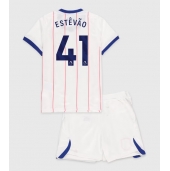 Billige Chelsea Estevao Willian #41 Tredje trøje Børn 2026-27 Kort ærmer (+ bukser)