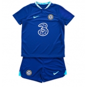 Billige Chelsea Hjemmebanetrøje Børn 2022-23 Kort ærmer (+ bukser)