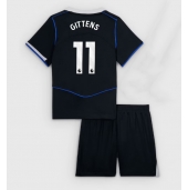 Billige Chelsea Jamie Gittens #11 Tredje trøje Børn 2025-26 Kort ærmer (+ bukser)
