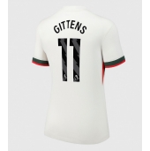 Billige Chelsea Jamie Gittens #11 Udebanetrøje Dame 2025-26 Kort ærmer