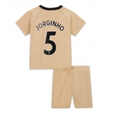 Billige Chelsea Jorginho #5 Tredje trøje Børn 2022-23 Kort ærmer (+ bukser)