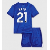 Billige Chelsea Jorrel Hato #21 Hjemmebanetrøje Børn 2025-26 Kort ærmer (+ bukser)