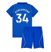 Billige Chelsea Josh Acheampong #34 Hjemmebanetrøje Børn 2026-27 Kort ærmer (+ bukser)