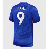 Billige Chelsea Liam Delap #9 Hjemmebanetrøje 2025-26 Kort ærmer