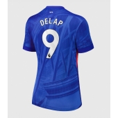 Billige Chelsea Liam Delap #9 Hjemmebanetrøje Dame 2025-26 Kort ærmer