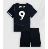 Billige Chelsea Liam Delap #9 Tredje trøje Børn 2025-26 Kort ærmer (+ bukser)