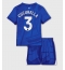 Billige Chelsea Marc Cucurella #3 Hjemmebanetrøje Børn 2025-26 Kort ærmer (+ bukser)