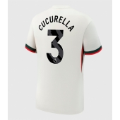 Billige Chelsea Marc Cucurella #3 Udebanetrøje 2025-26 Kort ærmer