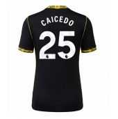 Billige Chelsea Moises Caicedo #25 Udebanetrøje Dame 2026-27 Kort ærmer