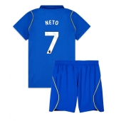 Billige Chelsea Pedro Neto #7 Hjemmebanetrøje Børn 2026-27 Kort ærmer (+ bukser)