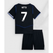 Billige Chelsea Pedro Neto #7 Tredje trøje Børn 2025-26 Kort ærmer (+ bukser)