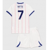 Billige Chelsea Pedro Neto #7 Tredje trøje Børn 2026-27 Kort ærmer (+ bukser)