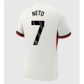 Billige Chelsea Pedro Neto #7 Udebanetrøje 2025-26 Kort ærmer