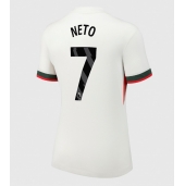 Billige Chelsea Pedro Neto #7 Udebanetrøje Dame 2025-26 Kort ærmer