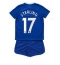 Billige Chelsea Raheem Sterling #17 Hjemmebanetrøje Børn 2022-23 Kort ærmer (+ bukser)