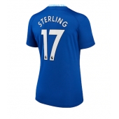 Billige Chelsea Raheem Sterling #17 Hjemmebanetrøje Dame 2022-23 Kort ærmer