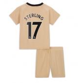 Billige Chelsea Raheem Sterling #17 Tredje trøje Børn 2022-23 Kort ærmer (+ bukser)