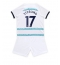 Billige Chelsea Raheem Sterling #17 Udebanetrøje Børn 2022-23 Kort ærmer (+ bukser)