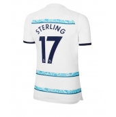 Billige Chelsea Raheem Sterling #17 Udebanetrøje Dame 2022-23 Kort ærmer