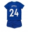 Billige Chelsea Reece James #24 Hjemmebanetrøje Børn 2022-23 Kort ærmer (+ bukser)