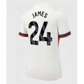 Billige Chelsea Reece James #24 Udebanetrøje Dame 2025-26 Kort ærmer