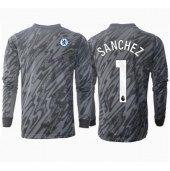 Billige Chelsea Robert Sanchez #1 Målmand Udebanetrøje 2024-25 Lange ærmer