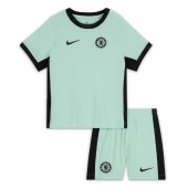 Billige Chelsea Tredje trøje Børn 2023-24 Kort ærmer (+ bukser)
