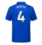 Billige Chelsea Valentin Barco #4 Hjemmebanetrøje 2026-27 Kort ærmer