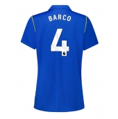Billige Chelsea Valentin Barco #4 Hjemmebanetrøje Dame 2026-27 Kort ærmer