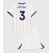 Billige Chelsea Wesley Fofana #3 Tredje trøje Børn 2026-27 Kort ærmer (+ bukser)