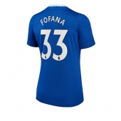 Billige Chelsea Wesley Fofana #33 Hjemmebanetrøje Dame 2022-23 Kort ærmer
