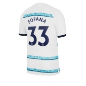Billige Chelsea Wesley Fofana #33 Udebanetrøje 2022-23 Kort ærmer