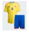 Billige Colombia James Rodriguez #10 Hjemmebanetrøje Børn VM 2026 Kort ærmer (+ bukser)