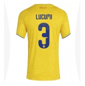 Billige Colombia Jhon Lucumi #3 Hjemmebanetrøje Dame VM 2026 Kort ærmer