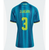 Billige Colombia Jhon Lucumi #3 Udebanetrøje Dame VM 2026 Kort ærmer