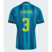 Billige Colombia Jhon Lucumi #3 Udebanetrøje VM 2026 Kort ærmer