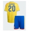 Billige Colombia Juan Fernando Quintero #20 Hjemmebanetrøje Børn VM 2026 Kort ærmer (+ bukser)