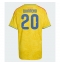 Billige Colombia Juan Fernando Quintero #20 Hjemmebanetrøje Dame VM 2026 Kort ærmer