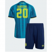 Billige Colombia Juan Fernando Quintero #20 Udebanetrøje Børn VM 2026 Kort ærmer (+ bukser)