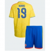 Billige Colombia Rafael Santos Borre #19 Hjemmebanetrøje Børn VM 2026 Kort ærmer (+ bukser)