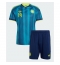 Billige Colombia Rafael Santos Borre #19 Udebanetrøje Børn VM 2026 Kort ærmer (+ bukser)