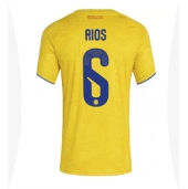 Billige Colombia Richard Rios #6 Hjemmebanetrøje Dame VM 2026 Kort ærmer